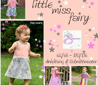 E-Book -  Kleid „Little Miss Fairy“ Gr. 62/68 - 170/176 - Engelinchen Design